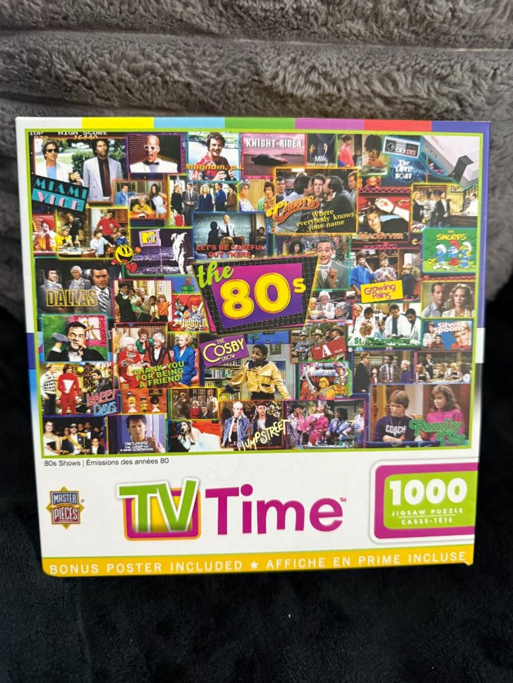MasterPieces - TV Time - 80's Shows 1000 Piece Puzzle